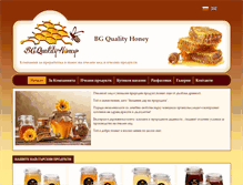 Tablet Screenshot of bg-qualityhoney.com